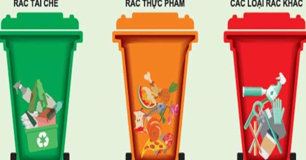 Ảnh minh họa: Phân loại rác thải tại nguồn