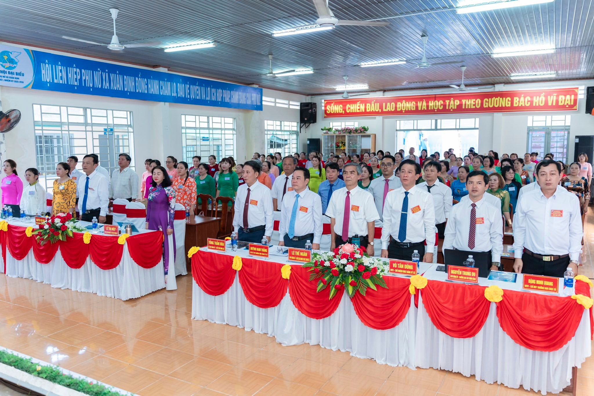 Đại hội đại biểu Hội Liên hiệp Phụ nữ xã Xuân Định lần thứ I, nhiệm kỳ 2025 – 2030: Đoàn kết – Dân chủ – Đổi mới – Phát triển