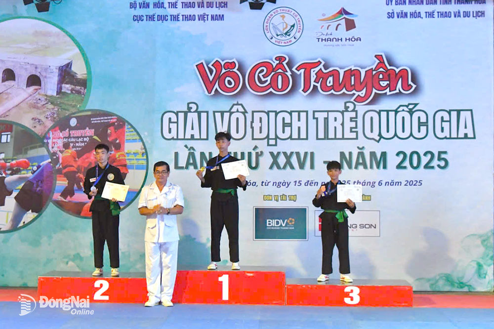 Thông tin mới về Giải Võ cổ truyền tỉnh Đồng Nai năm 2025