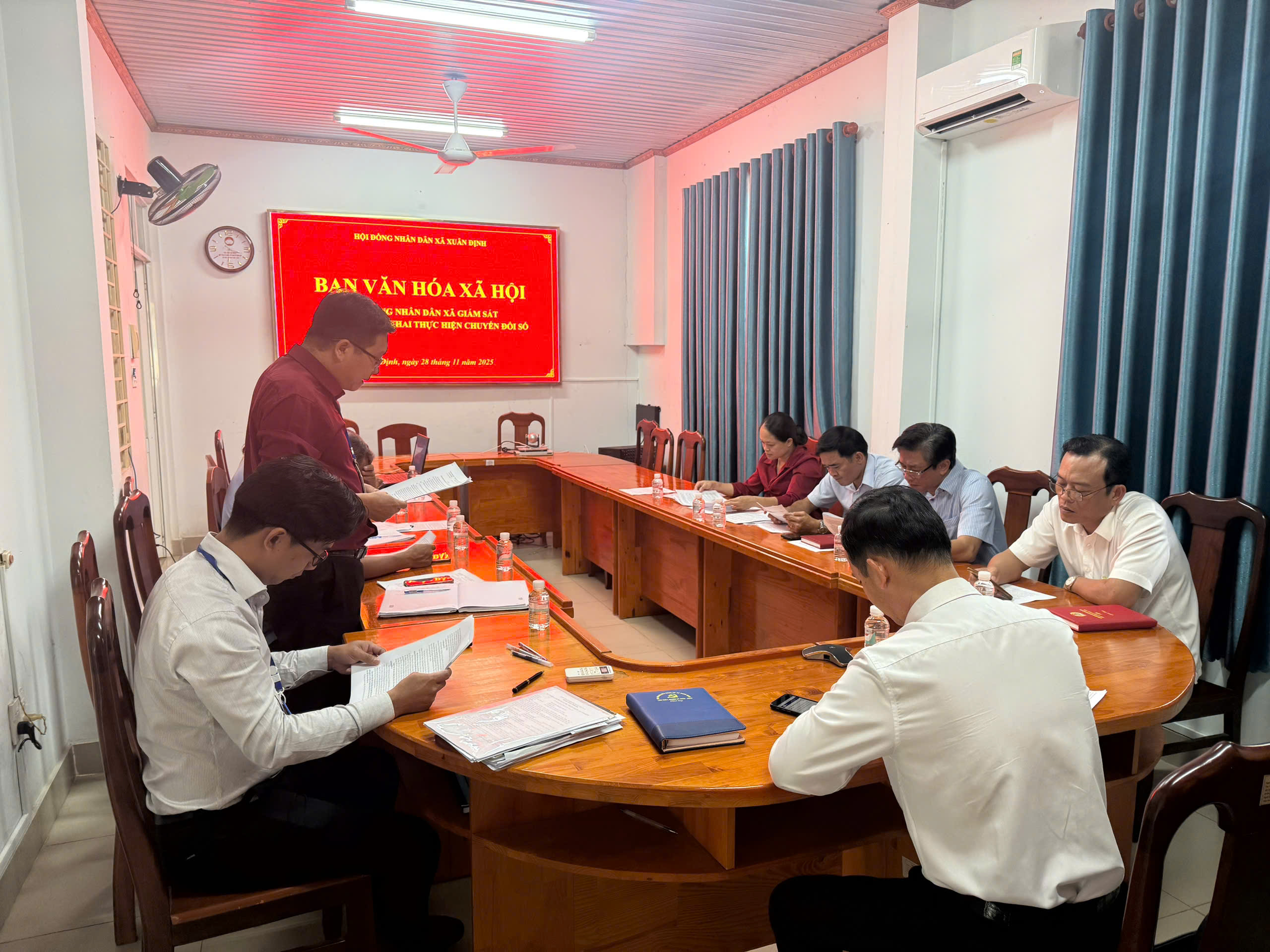 Buổi giám sát kết quả triển khai thực hiện chuyển đổi số