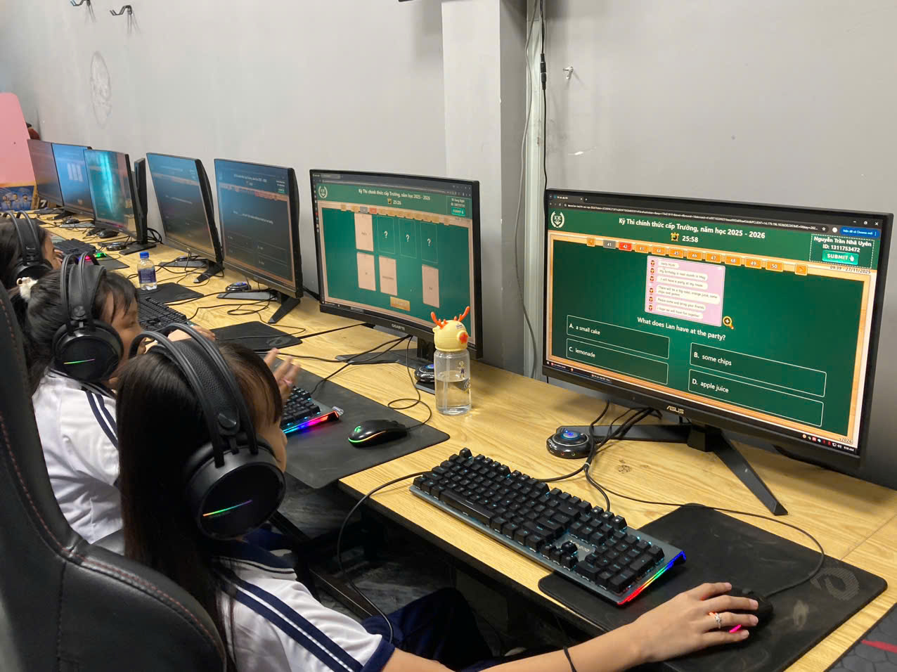 Hội thi Tiếng Anh trên Internet (IOE) cấp trường