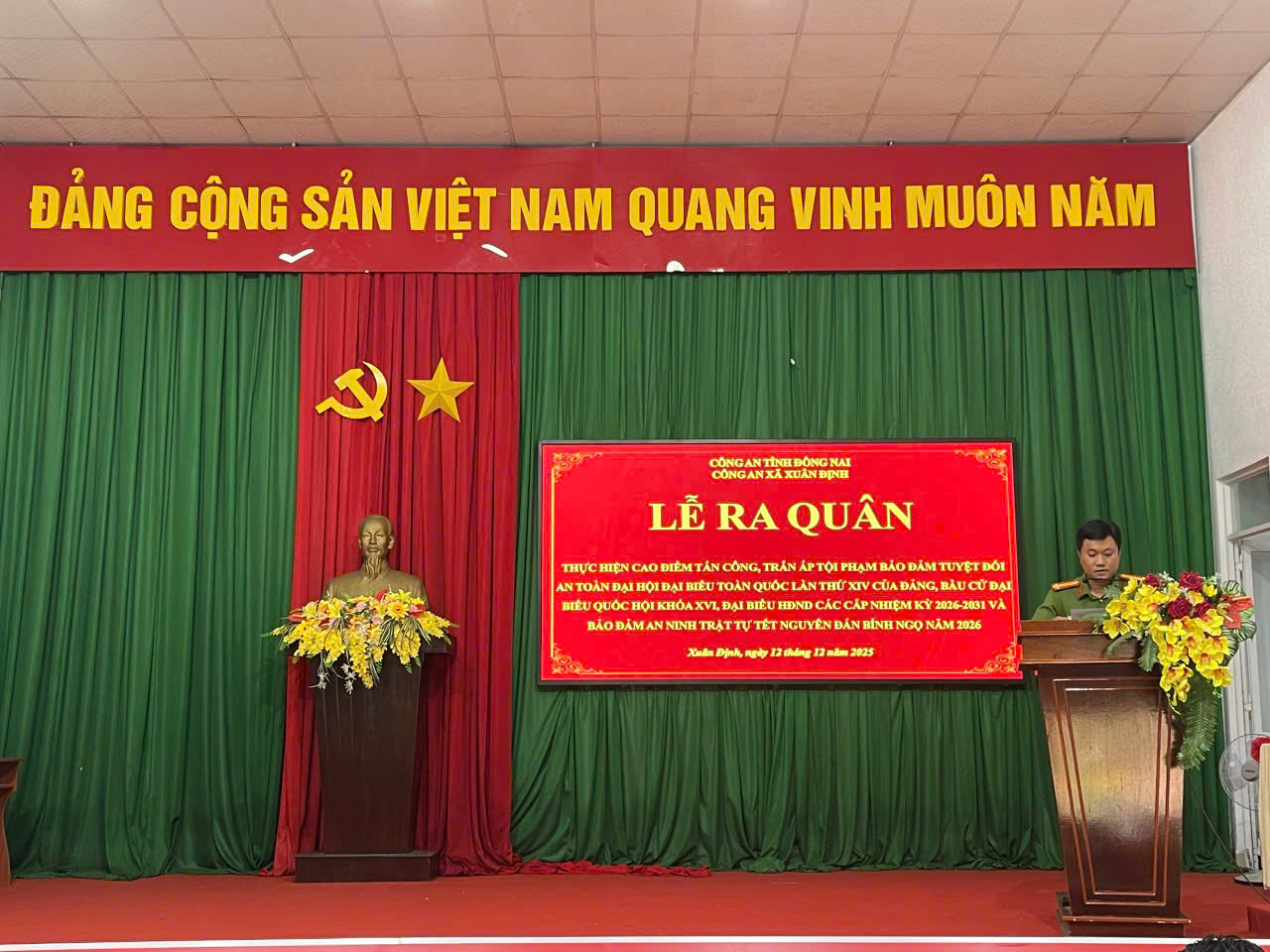 Lễ ra quân thực hiện cao điểm tấn công, trấn áp tội phạm