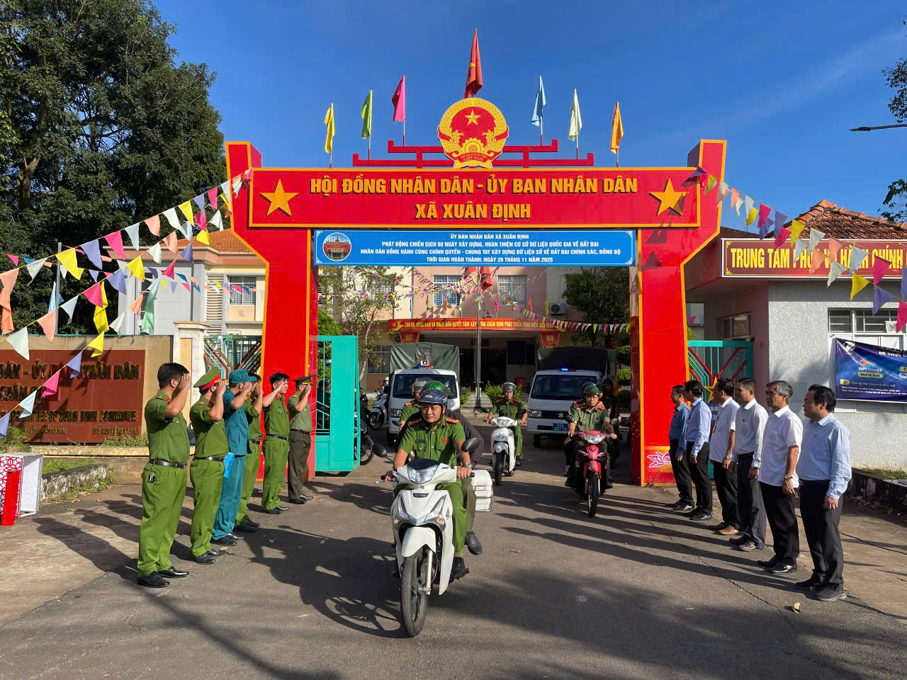 Lễ ra quân thực hiện cao điểm tấn công, trấn áp tội phạm