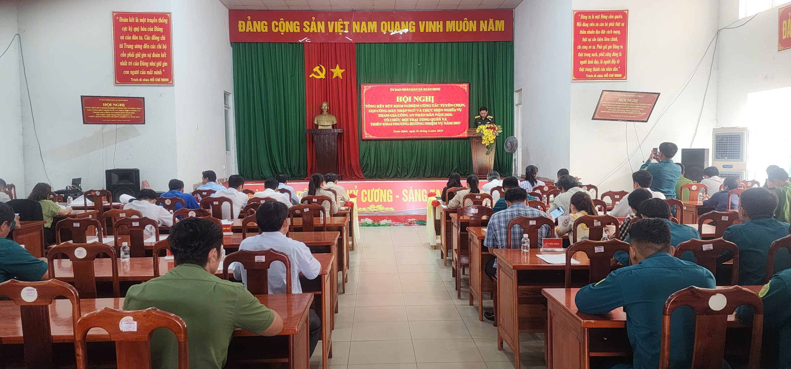 Hội nghị tổng kết công tác tuyển quân năm 2026 diễn ra thành công tốt đẹp