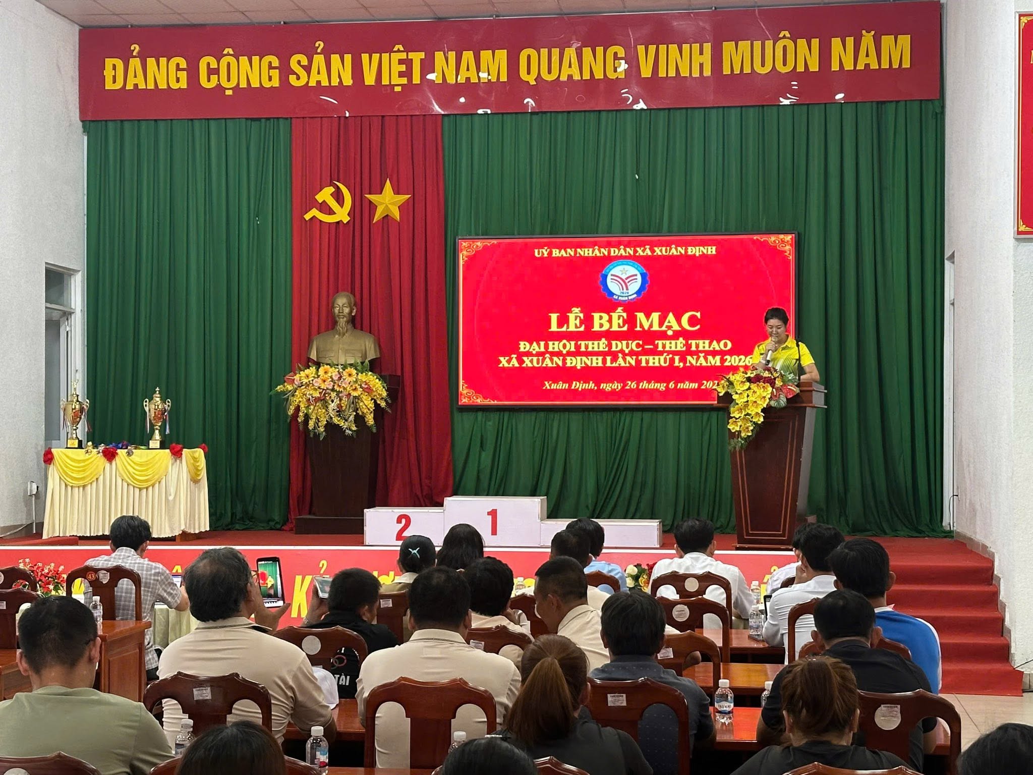LỄ BẾ MẠC ĐẠI HỘI THỂ DỤC - THỂ THAO XÃ XUÂN ĐỊNH LẦN THỨ I, NĂM 2026